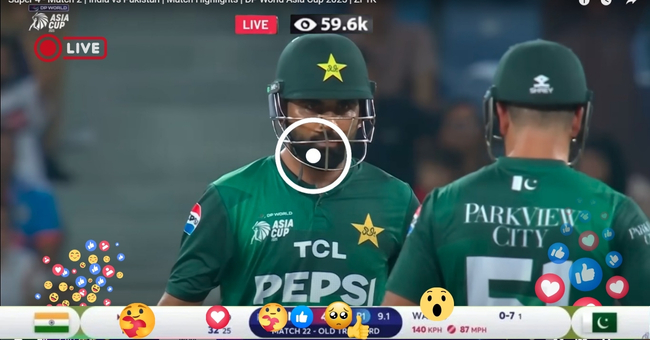 Asia Cup 2025 Final: PTV Sports Live | Ind vs Pak Live Match Today | India vs Pakistan Live – Star Sports